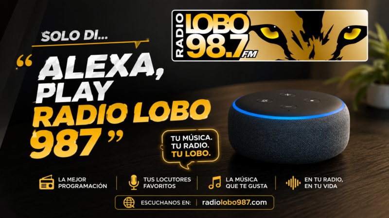 Alexa, Solo di.. Play Radio Lobo