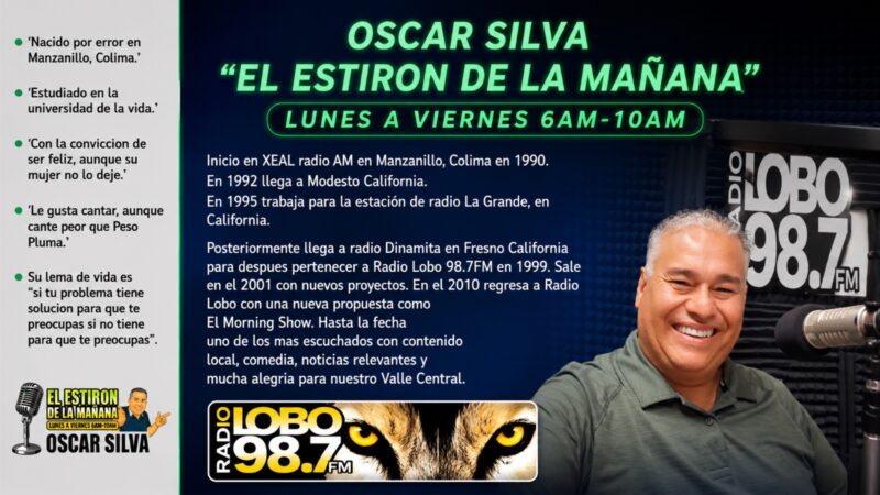Oscar Silva 6AM-10AM